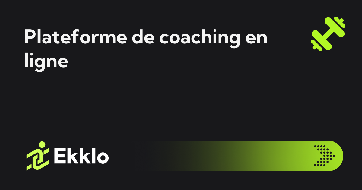 Nos liens utiles ekklo plateforme de coaching en ligne
